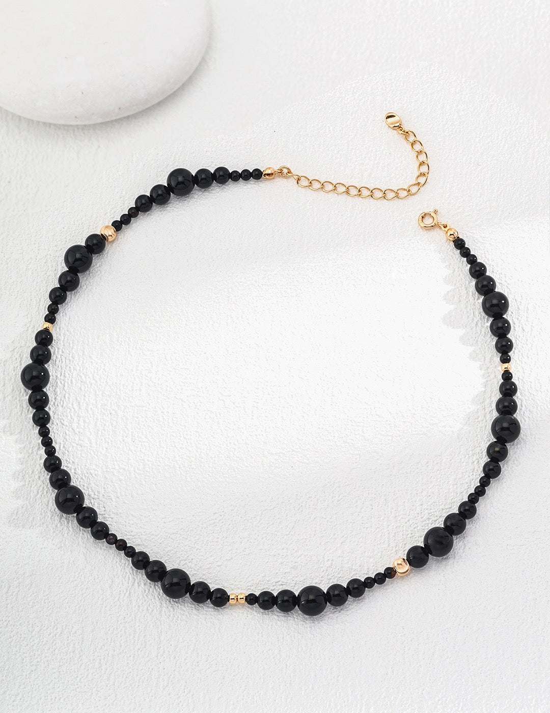 Black Onyx Sterling Silver Bracelet and Necklace sets - Crystal Together